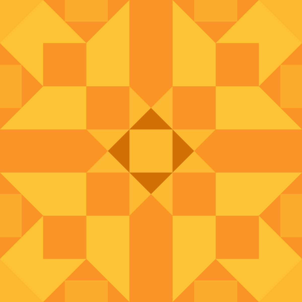 Geometric Pattern: Canterbury: Moderna / Red Wolf